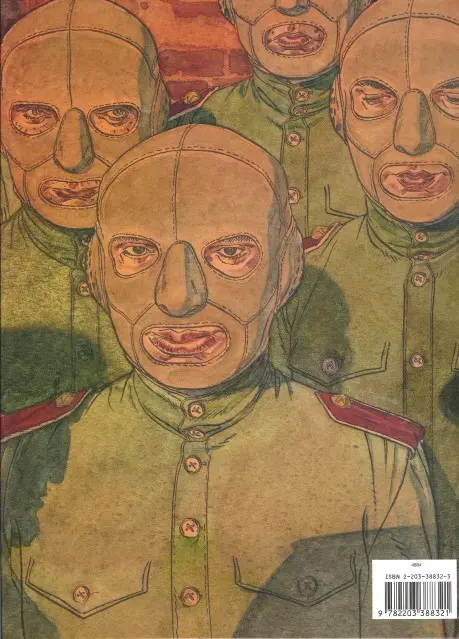 Verso de l'album Bouche du Diable