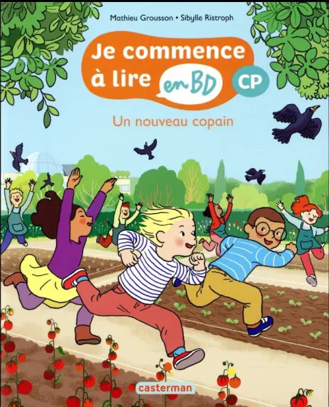 Je commence à lire en BD CP Tome 1 Un nouveau copain