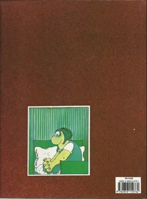 Verso de l'album Les Bidochon Tome 3 Les Bidochon en habitation à loyer modéré
