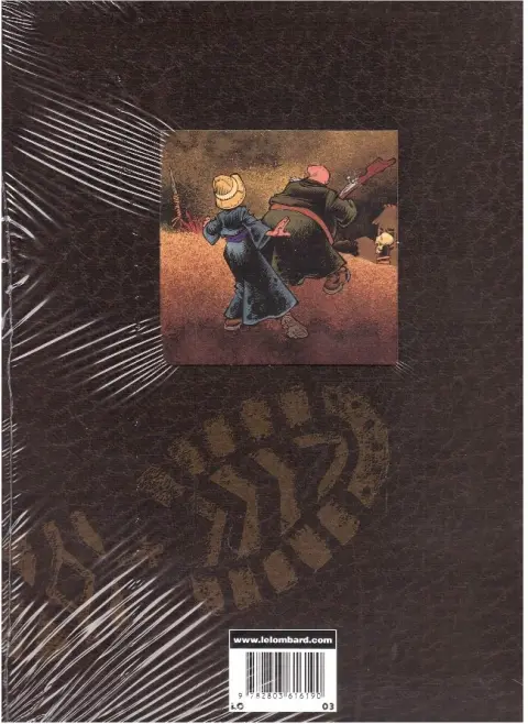 Verso de l'album Les exploits d'Odilon Verjus Tome 1 Papous