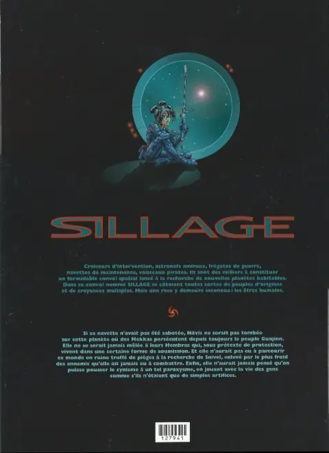 Verso de l'album Sillage Tome 6 Artifices