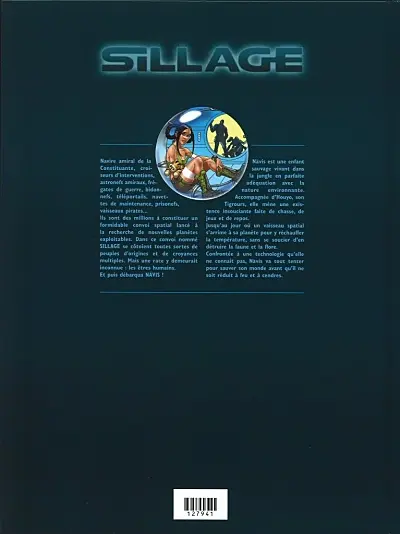 Verso de l'album Sillage Tome 6 Artifices