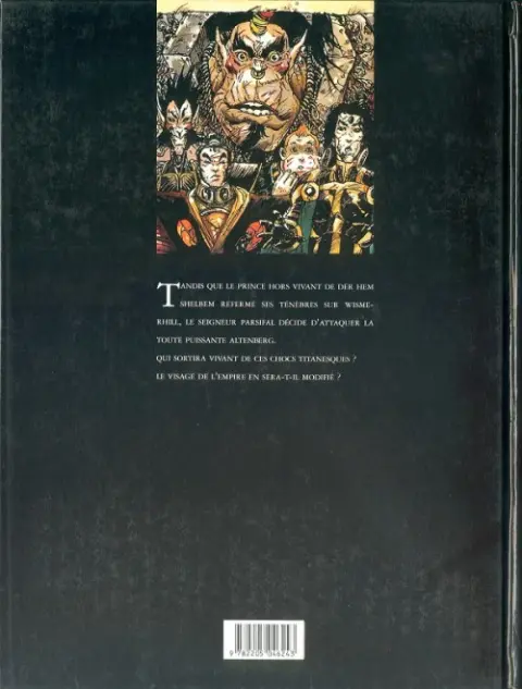 Verso de l'album Chroniques de la Lune Noire Tome 8 Le Glaive de justice