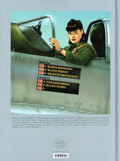 Verso de l'album Angel Wings Tome 5 Black Sands