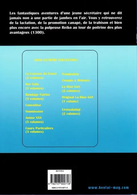Verso de l'album Miss 130
