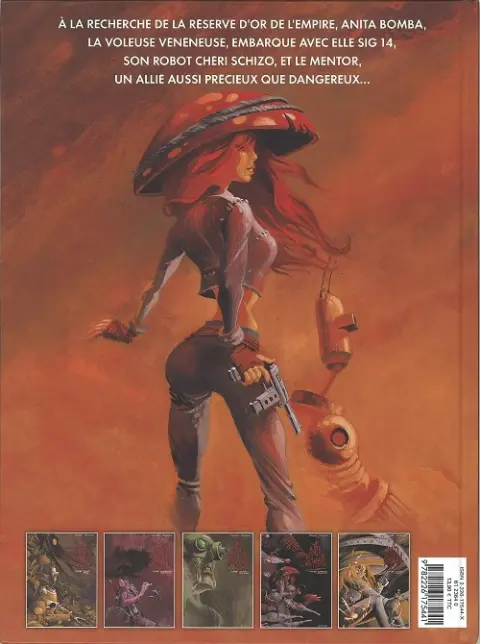 Verso de l'album Anita Bomba Tome 2 La souffrance rend meilleur