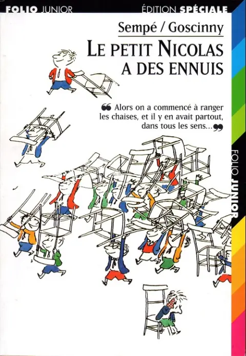 Couverture de l'album Le Petit Nicolas Tome 5 Le petit Nicolas a des ennuis