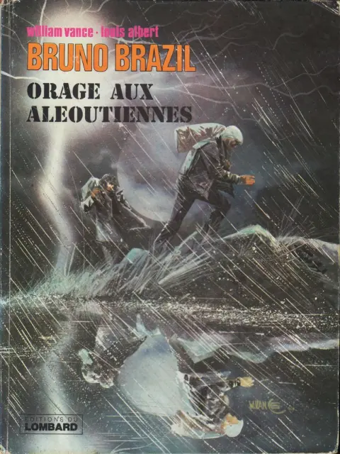 Couverture de l'album Bruno Brazil Tome 8 Orage aux Aléoutiennes