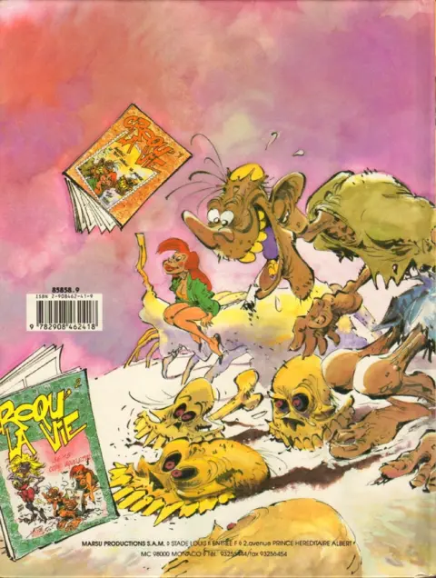 Verso de l'album Croqu' la vie Tome 1 Souriez, le petit oiseau va mourir