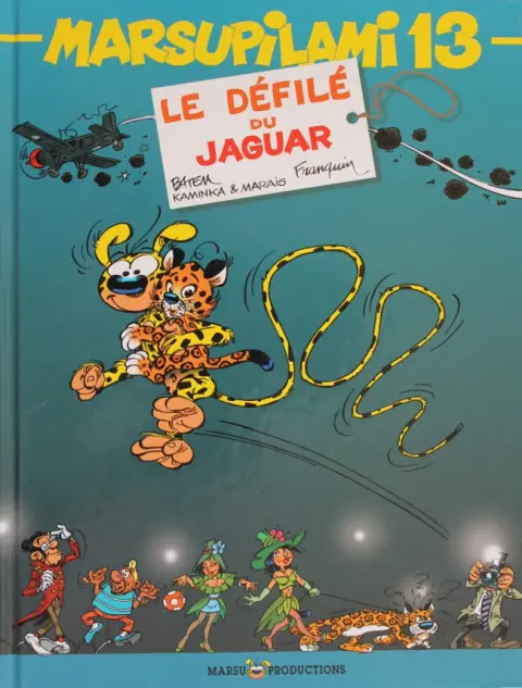 Couverture de l'album Marsupilami Tome 13 Le défilé du jaguar