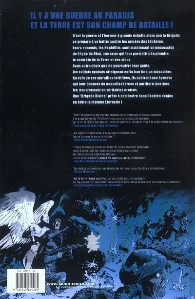 Verso de l'album Sur la terre comme au ciel Tome 2