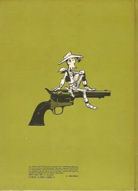 Verso de l'album Lucky Luke Spécial 1*