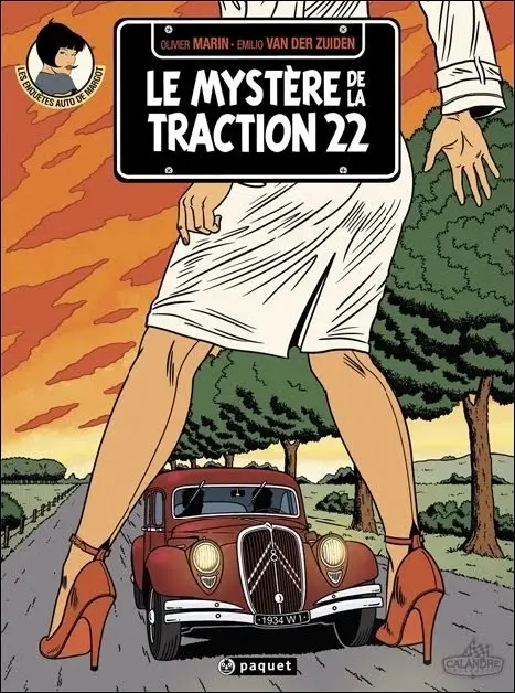 Couverture de l'album Les Enquêtes auto de Margot Tome 1 Le mystère de la traction 22