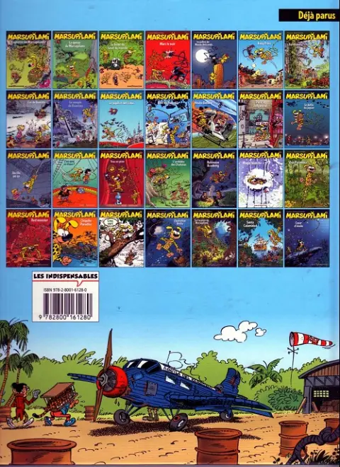 Verso de l'album Marsupilami Tome 13 Le défilé du jaguar