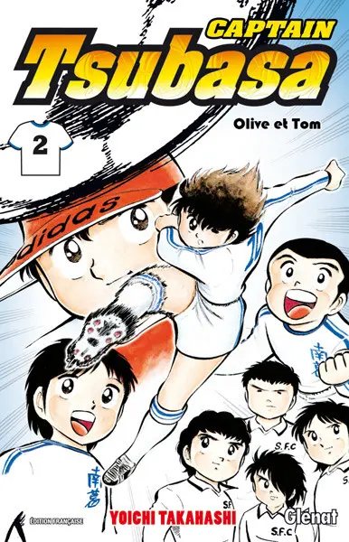 Couverture de l'album Captain Tsubasa Tome 2 Le destin se joue sur un tir de loin