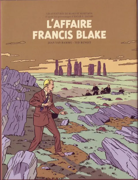 Couverture de l'album Blake et Mortimer Tome 13 L'affaire Francis Blake