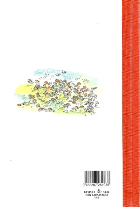Verso de l'album Le Petit Nicolas Tome 5 Le petit Nicolas a des ennuis