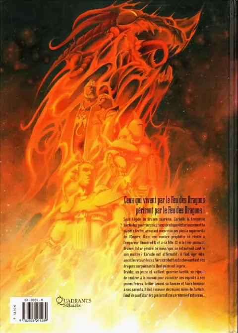 Verso de l'album Drakko Tome 1 La Treizième Horde