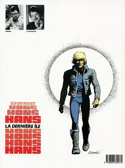 Verso de l'album Hans Tome 1 La dernière île