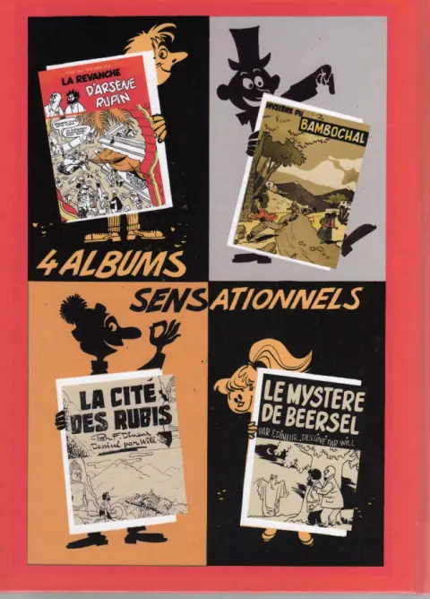 Verso de l'album Le mystère du Bambochal