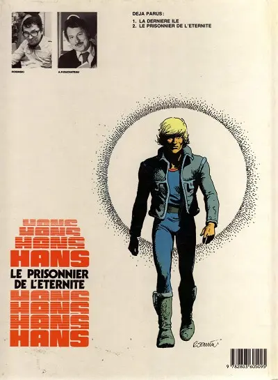 Verso de l'album Hans Tome 2 Le Prisonnier de l'Éternité