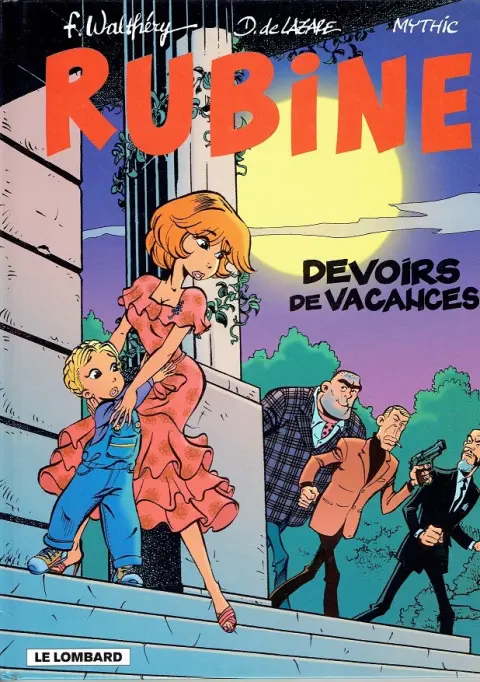 Couverture de l'album Rubine Tome 7 Devoirs de vacances