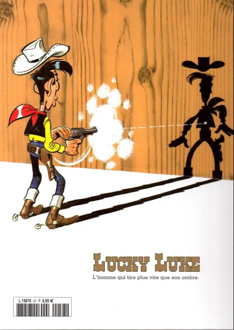 Verso de l'album Lucky Luke La collection Tome 57 Les Dalton se rachètent