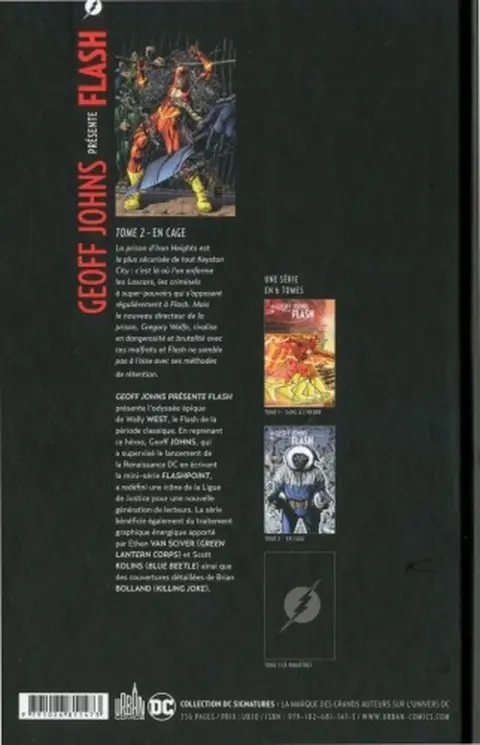Verso de l'album Flash Tome 2 En cage