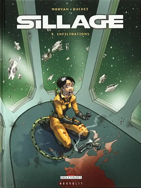 Couverture de l'album Sillage Tome 9 Infiltrations