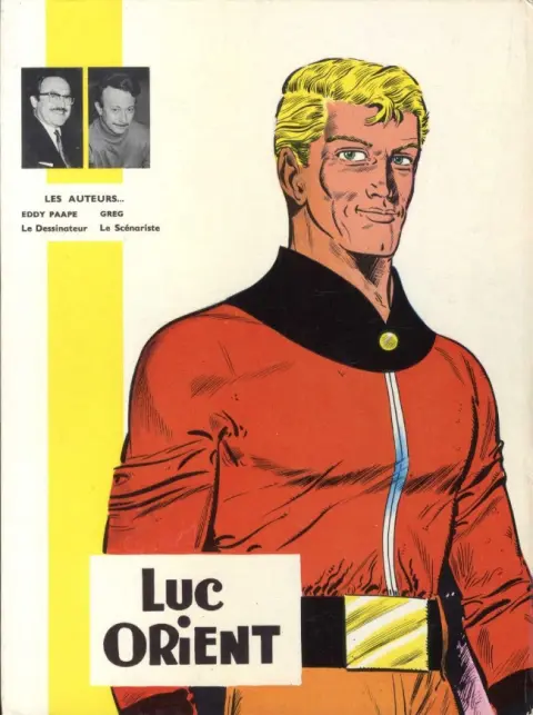 Verso de l'album Luc Orient Tome 1 Les dragons de feu