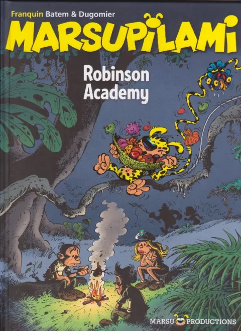 Couverture de l'album Marsupilami Tome 18 Robinson Academy