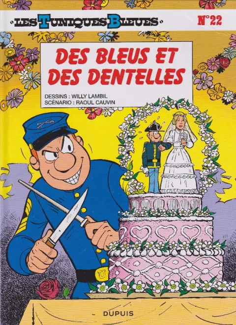Couverture de l'album Les Tuniques Bleues Tome 22 Des bleus et des dentelles