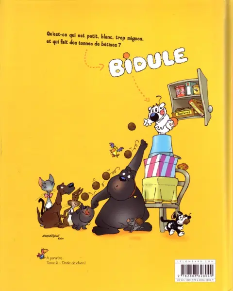 Verso de l'album Bidule Tome 1 Agazou !