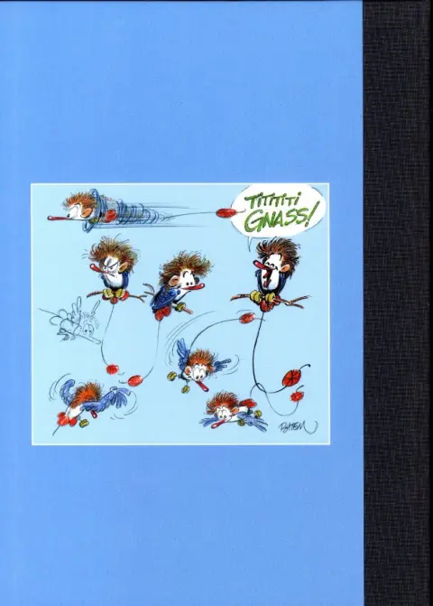 Verso de l'album Marsupilami Tome 19 Magie Blanche