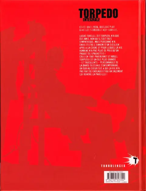 Verso de l'album Torpedo Intégrale