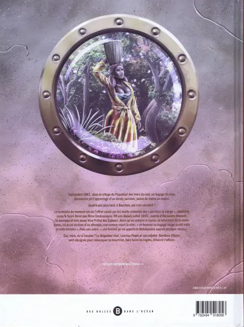Verso de l'album Bagage rouge Tome 2 La Malabraise