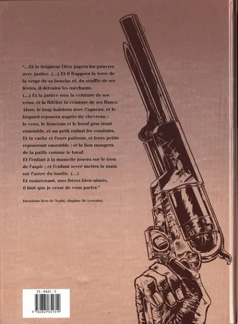 Verso de l'album Colt Walker Tome 2 Gila 2