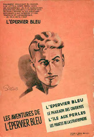 Verso de l'album L'Épervier bleu Tome 5 l'ennemi sous la mer