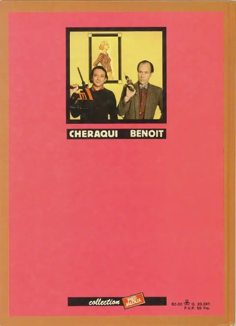 Verso de l'album Histoires vraies