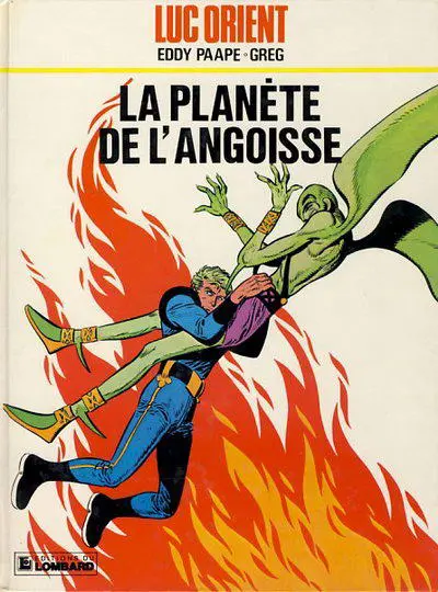 Couverture de l'album Luc Orient Tome 4 La planète de l'angoisse