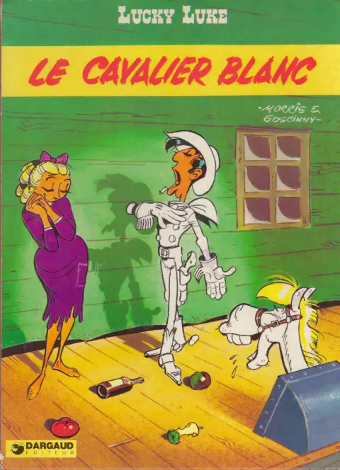 Couverture de l'album Lucky Luke Tome 43 Le cavalier blanc
