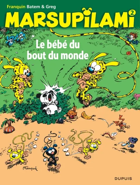 Couverture de l'album Marsupilami Tome 2 Le bébé du bout du monde