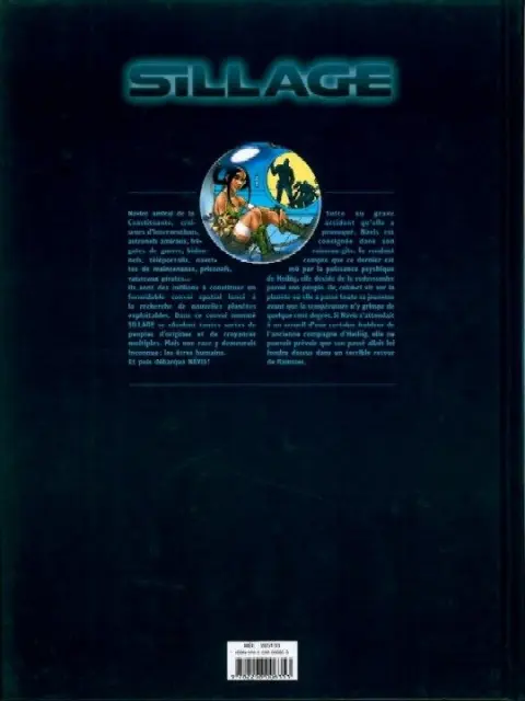 Verso de l'album Sillage Tome 10 Retour de flammes