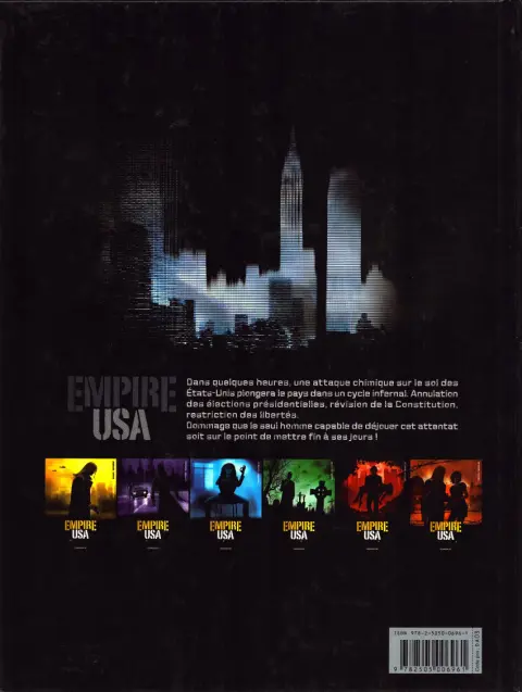 Verso de l'album Empire USA Tome 2