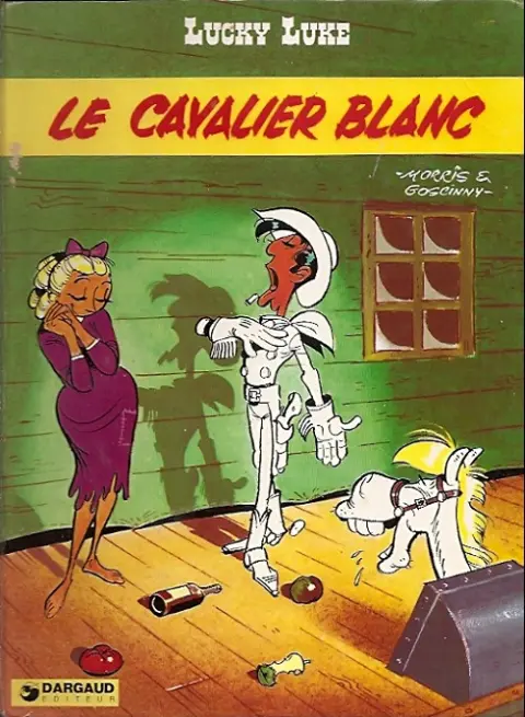 Couverture de l'album Lucky Luke Tome 43 Le cavalier blanc