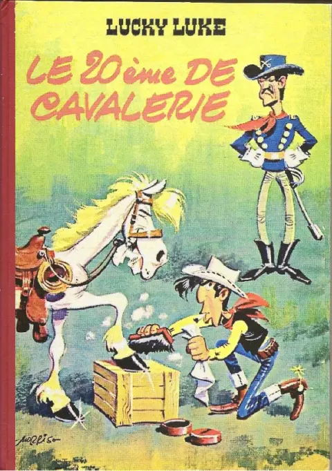 Couverture de l'album Lucky Luke Tome 27 Le 20ème de cavalerie