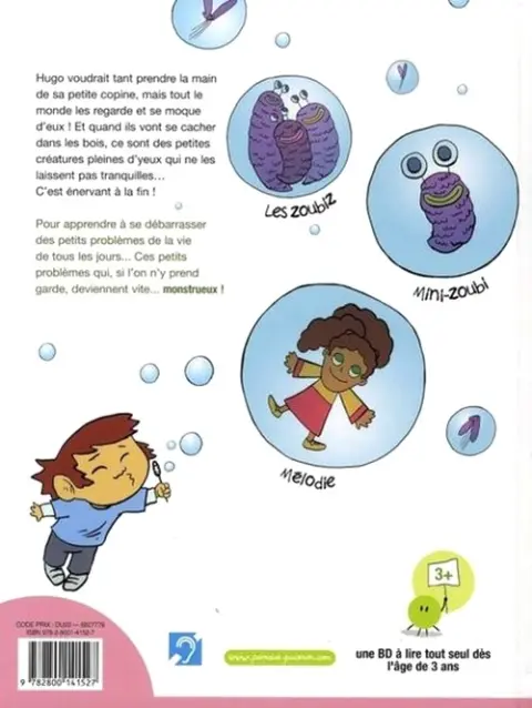 Verso de l'album Hugo Tome 3 L'arbre à bisous