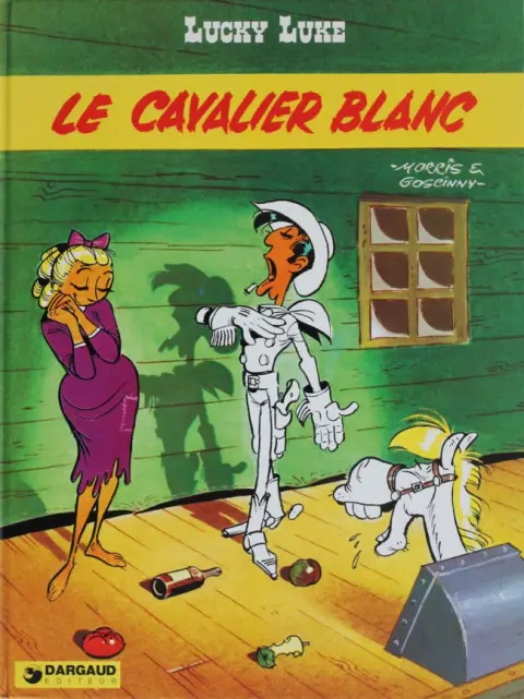 Couverture de l'album Lucky Luke Tome 43 Le cavalier blanc