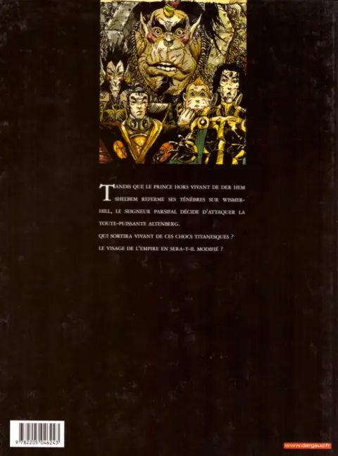Verso de l'album Chroniques de la Lune Noire Tome 8 Le Glaive de justice