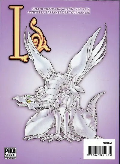 Verso de l'album Lythtis 1